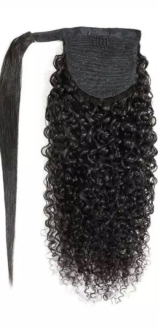 Curly Human Hair Clip-In Ponytail for a Natural Look | Love Cylk Ponytail Extension