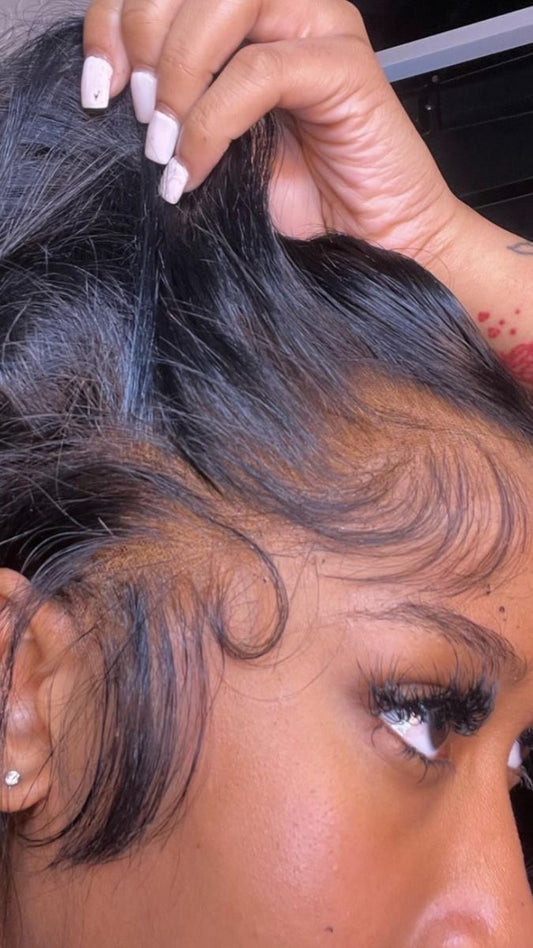 Straight Transparent Frontal