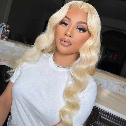 Blonde Body Wave Wig Unit | Premium Human Hair | Natural-Looking Waves | Love Cylk 